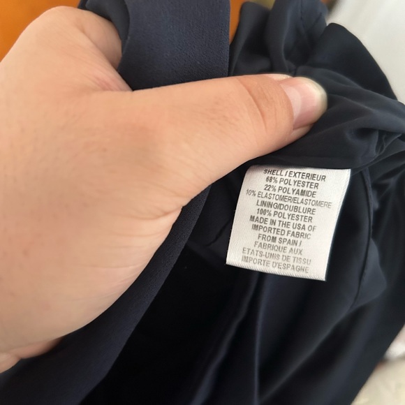 MILLY NAVY BLUE CUT OUT MINI DRESS - Picture 5 of 5